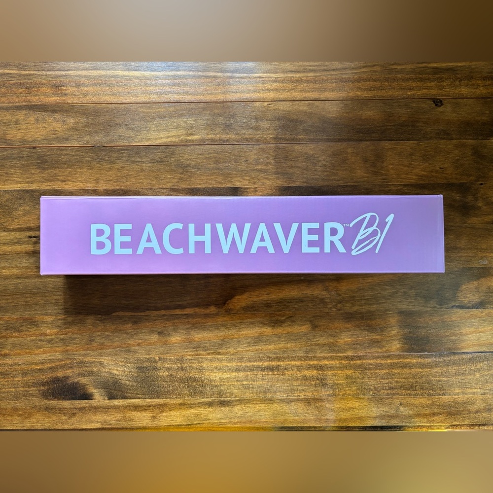 New In Box Beachwaver B1 Pink Sunset Rotating Curling Iron 1 Inch Never Opened